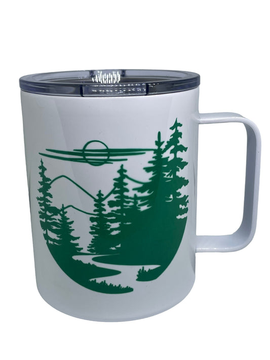 Let the Adventure Begin Mountain Travel Coffee Mug